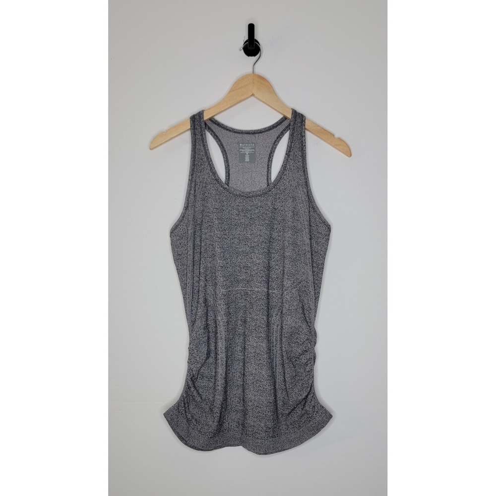 ATHLETA Speedlight Seamless Tank Top Women's Size Medium Heather Gray
